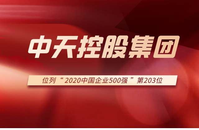 PG集团列2020中国企业500强第203位！